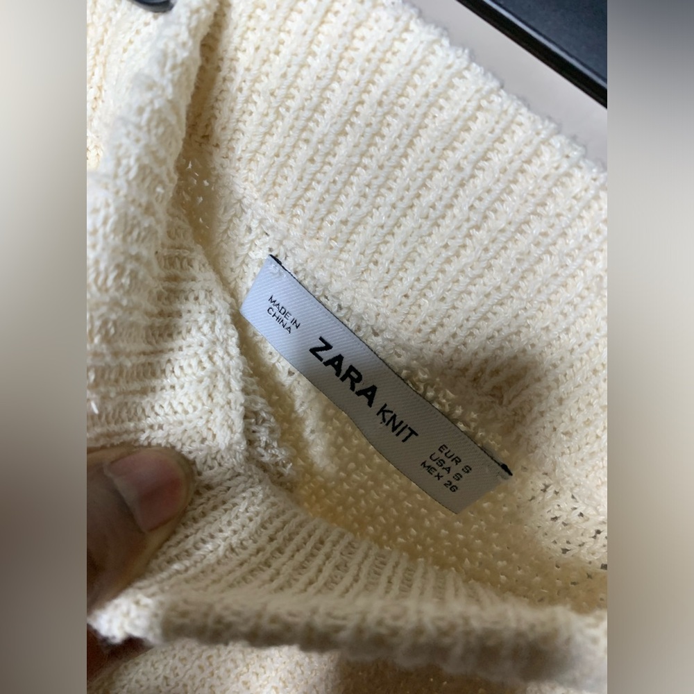 Midi Knitted Zara Skirt Size Small